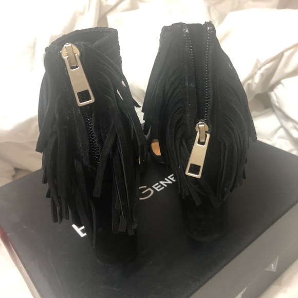 BCBG generation suede black heels - Picture 2 of 4